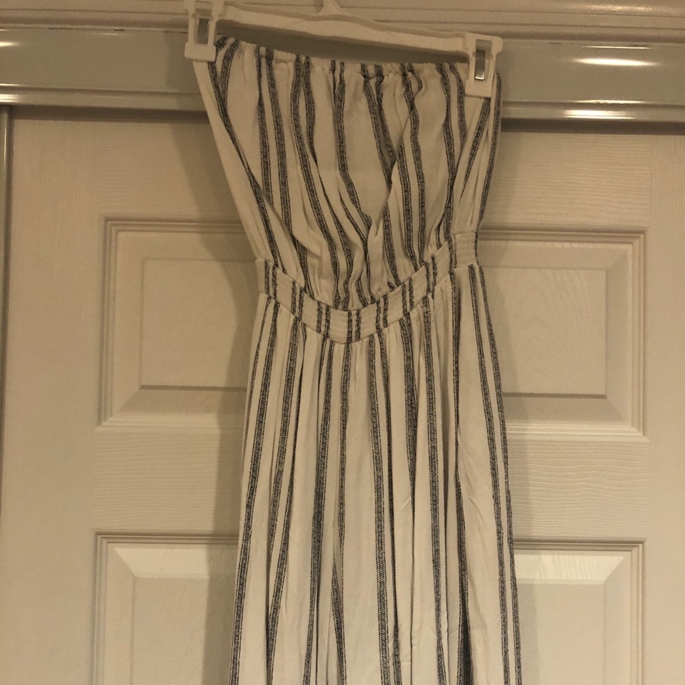 Strapless jumpsuit